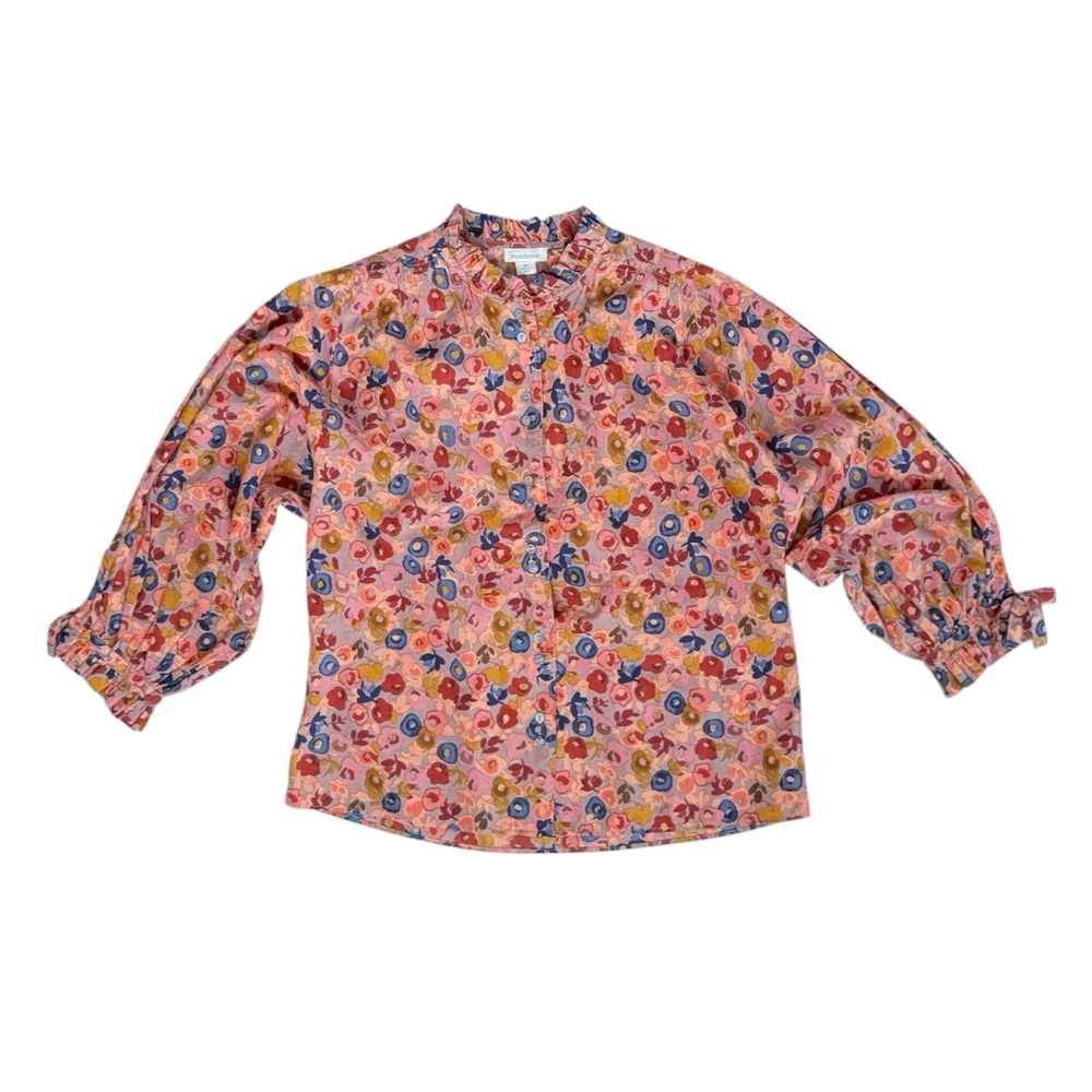 Sundance Laurel Bloom Floral Button Down Blouse | Xs View 6
